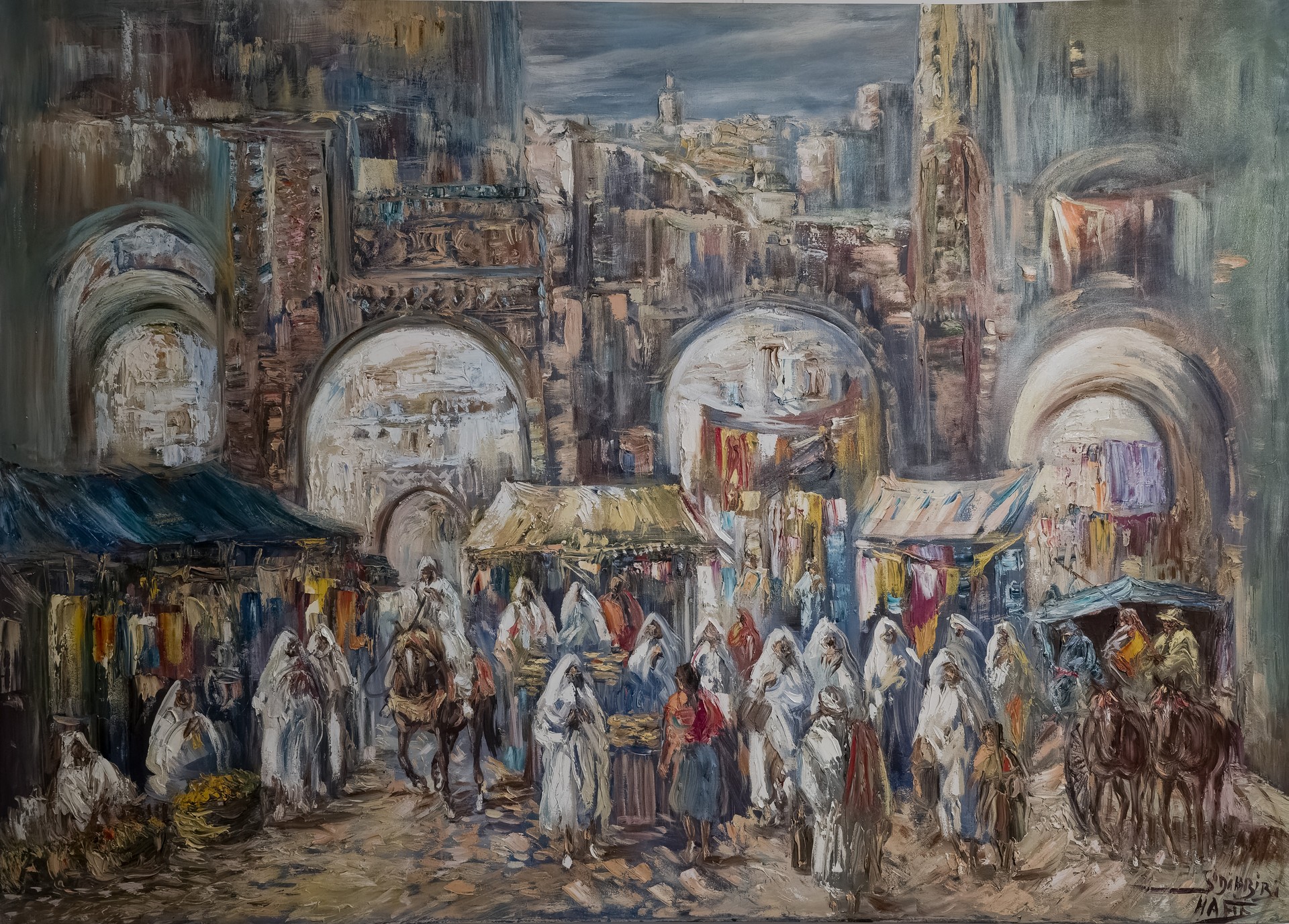 Collection L’Odyssée de la Lumière : Les Huiles de Hafid - Atelier Fuchs'art